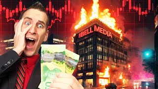 Canadian Dividend Stock Crashing  Bell Media TSE BCE [upl. by Aidyn]