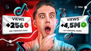 TikTok a CHANGÉ Voici COMMENT faire des VUES en 2024 [upl. by Arriek228]