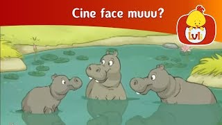 Cine face muuu  Hipopotam pentru copii  Luli TV [upl. by Gnaoh]