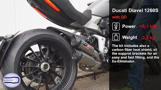 Top 7 Full Exhaust Sound Ducati Diavel 1260S  Akrapovic QD HP Corse Termignoni Zard Arrow [upl. by Lincoln198]