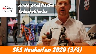 SKS Neuheiten 2020 34 Schutzblech mit Licht Gravelbike Schutzblech  Alles Fahrrad [upl. by Netsoj]