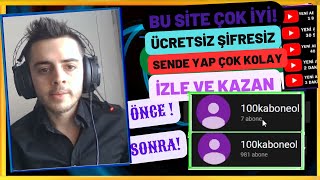 1 Dakikada 1000 Youtube Abone Arttırma Hilesi  Ücretsiz Bedava Youtube Abone Hilesi [upl. by Dranel]