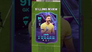 91 Lloris Review In EA Sports FC 24 shorts short fc24 eafc24 sbc [upl. by Anagnos]