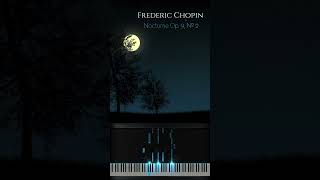 Frédéric Chopin  Nocturne in E Flat Major Op 9 No 2 shorts piano chopin [upl. by Oicaro]