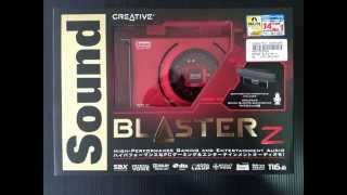 Unboxing Creative Sound Blaster Z [upl. by Fenelia]