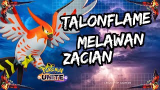 Talonflame V Zacian Pokemon Unite [upl. by Helyn853]