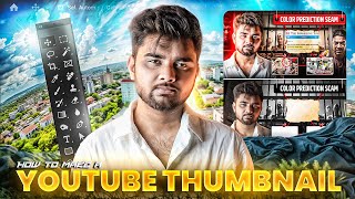 Master in Youtube Thumbnail I How to make a Youtube Thumbnail Like a pro [upl. by Hebbe]