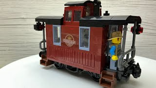 Bricklink Lego 910035 red passenger wagon [upl. by Primaveras]