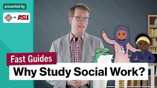 Why Study Social Work College Majors  College Degrees  Study Hall [upl. by Aylsworth]