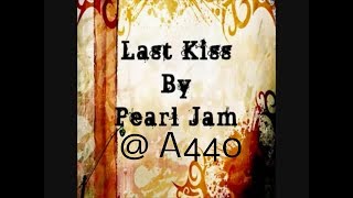 Pearl Jam Last Kiss Standard Tuning [upl. by Attenahs]