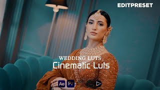 Wedding Color Luts  Wedding Cinematic Luts  Presets  Wedding Color Grading Premiere Pro [upl. by Gean195]