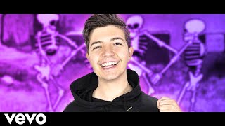 Preston Sings Spooky Scary Skeletons COVER SONG [upl. by Ybbor]