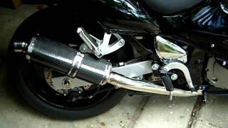 2006 Suzuki Katana Delkevic 14in Carbon Exhaust [upl. by Udele]