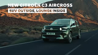 Allnew Citroën C3 Aircross most affordable multienergy compact SUV available in 7seater [upl. by Pierette30]