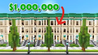 Richest Neighborhood in Minecraft Adley Gardens [upl. by Ybbed690]