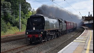 WELCOME BACK 34067 TANGMERE [upl. by Eleik]