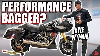 What is a PERFORMANCE BAGGER Motorcycle ft Kyle Wyman [upl. by Schober]