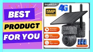 INQMEGA 5MP 4MP WIFI Wireless PTZ Solar Camera [upl. by Jenesia]