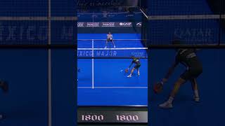 Subscribe for more content padel fyp padelvideos padelmania padeltime sports highlights [upl. by Ymerrej]