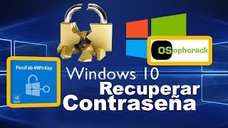 FACIL  RAPIDO  2 Formas RECUPERAR Contraseña Olvidada en Windows 10 81 7 2019 [upl. by Cathrine]