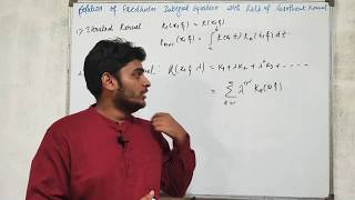 Integral Equations  Solutions of Fredholm Integral Equations With Resolvent Kernels By Parveen [upl. by Vasyuta]