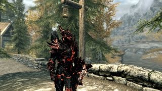 Skyrim PS4 Mods ReColor Craftable Pack amp Katana Pack [upl. by Itida298]