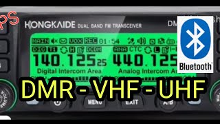 NEW  DMR VHF UHF GPS APRS BLUETOOTH Zastone DM9100 [upl. by Morgen]