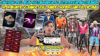 ISENG BELI AKUN SEHARGA 30 JUTA ISI VAUL NYA BIKIN KAGAT FULL BANDEL SERVER LUAR DAN SULTAN BANGET [upl. by Sibby979]