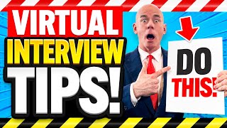 VIRTUAL JOB INTERVIEWS How to PREPARE for a VIRTUAL ONLINE INTERVIEW Tips Questions amp ANSWERS [upl. by Dahc446]