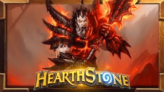 Hearthstone Deathwing Hero Skin Animations [upl. by Daahsar]