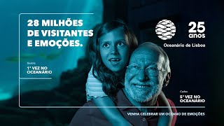 25 anos do Oceanário de Lisboa 28 milhões de visitantes e emoções [upl. by Aiela]