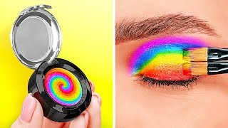 🙀 EXTREME RICH VS POOR MAKEOVER 💝Funny School Life and Hacks by 123 GO GLOBAL [upl. by Gavriella]