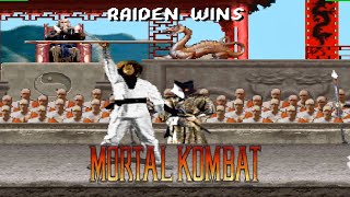 Mortal Kombat Komplete Plus MK1  Raiden [upl. by Naman]