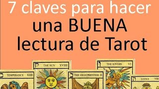 7 claves para hacer una buena consulta de Tarot [upl. by Columbyne]