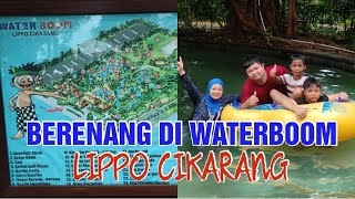 Berenang di waterboom Lippo Cikarang [upl. by Anwat693]