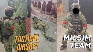 Tactical Airsoft CT Spawn wipes  MK18  AKS74U [upl. by Meeharb]