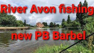 Fladbury weir river Avon new PB [upl. by Friedlander]