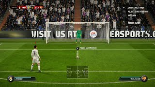 FIFA 17  Real Madrid vs Barcelona  El Clasico [upl. by Nedda]