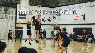 Sisler vs Isaac Newton  SET 2 Sisler 25  Isaac Newton 17 Oct 29 [upl. by Nnayt491]