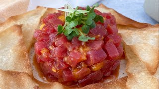 Gordon Ramsays Tuna Tartare Recipe With a Twist [upl. by Eyllom]