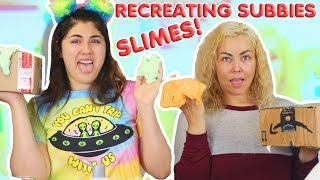 MOM TRIES TO RECREATE SUBSCRIBERS SLIME PACKAGES  Slimeatory 369 [upl. by Elocim]