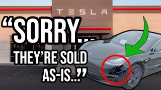 Tesla Tried to Sell Me a WRECKED Model 3 [upl. by Etselec]