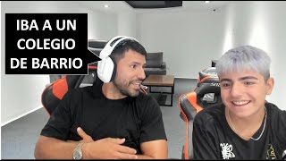 KUN AGUERO SOBRE SUS EXPERIENCIAS EN EL COLEGIO [upl. by Os]