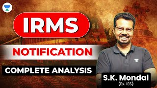 IRMS Latest News  IRMS Update For Engineers  Complete Information  SK Mondal Ex IES irms [upl. by Autumn]