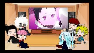 jujutsu kaisen react to anos voldigoad Part 1 [upl. by Yarazed]