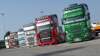 EUROPEAN TRUCK FESTIVAL 2018  Custom Truck Show Autoparco Brescia Est  Italy [upl. by Crifasi]