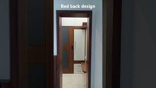 Bed back design woodworkartsandcrafts woodworking woodwork interiordesign antilia [upl. by Terag]