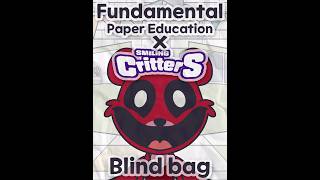 Fundamental Paper Education X Poppy Playtime Smiling Critters paper doll blind bag  FPE ppt [upl. by Palmore704]