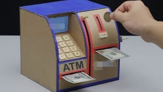 how to make ATM machine at home [upl. by Dearborn792]