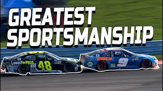 NASCAR Greatest Sportsmanship Moments [upl. by Eikkin]